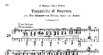 Tarantelle De Bravour(钢琴谱) 弗兰茨·李斯特