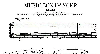 100首欧美流行歌曲钢琴独奏 MUSIC BOX DANCHR(钢琴谱)
