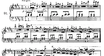 Czerny - 100 Progressive Studies Op.139(钢琴谱) Czerny(车尔尼）