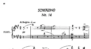 24 Characteristic Pieces Op.36(钢琴谱) 安东·斯捷潘诺维奇·阿连斯基