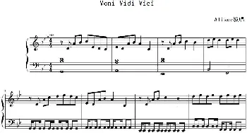 Veni Vidi Vici(钢琴谱)