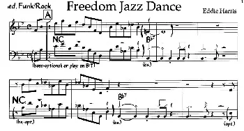 Freedom Jazz Dance(钢琴谱)