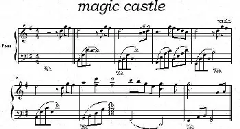 magic castle(钢琴谱)