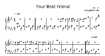 Your Best Friend(钢琴谱)