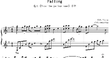 Falling(钢琴谱) Yiruma作曲 smswallow记谱