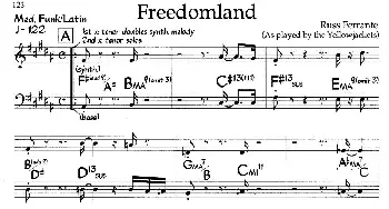 Freedomland(钢琴谱)