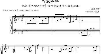 为爱痴狂(钢琴谱) 陈升作曲 文武贝钢琴