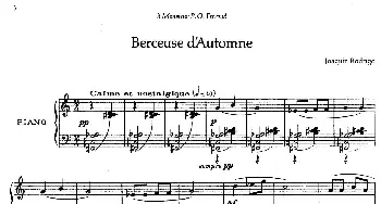 Rodrigo - Deux Berceuses(钢琴谱) 华金·罗德里戈