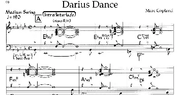 Darius Dance(钢琴谱)