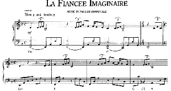 La Fiancee Imaginaire(钢琴谱)