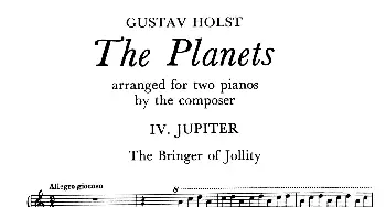 The Planets Op.32(钢琴谱) 古斯塔夫·迪奥多·霍尔斯特(Gustav Dheodore Holst)