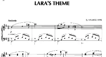 LARA'S THEME(钢琴谱)