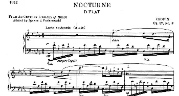 Deux Nocturnes Op.27(钢琴谱) 肖邦-chopin