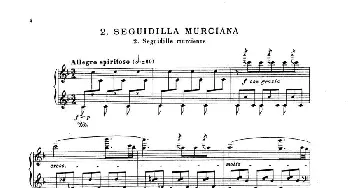 7 Canciones Populares Espanolas(钢琴谱) 曼努埃尔·德·法雅