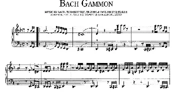 Bach Gammon(钢琴谱)