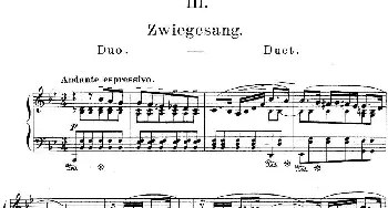 莫什科夫斯基-幻想小品集Op.52(钢琴谱) 莫里兹·莫什科夫斯基