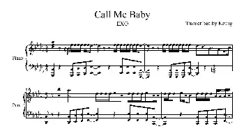 Call Me Baby(钢琴谱)