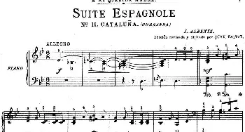 Suite Espanola Op.47(钢琴谱) 埃赛克·阿尔贝尼兹