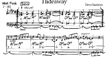Hideaway(钢琴谱)