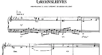 Greensleeves(钢琴谱)