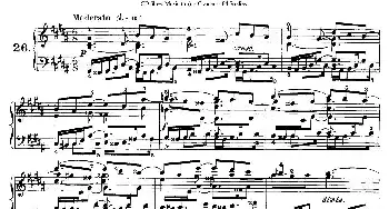 Cramer - 84 exercices(钢琴谱) Cramer(克拉莫）