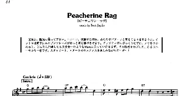 Peacherine Rag(钢琴谱) [意]埃尼奥·莫里康内(Ennio Morricone）