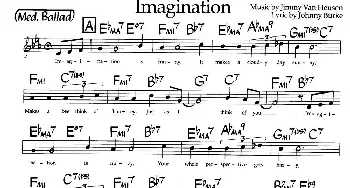 Imagination(钢琴谱)