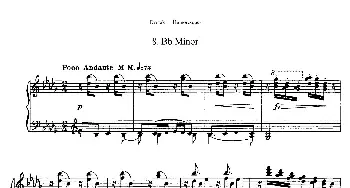 8 Humoresques Op.101(钢琴谱) 安东宁·德沃