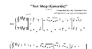 Tem Shop (Genocide)(钢琴谱)