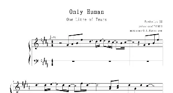 only human (钢琴谱)