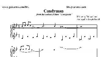 杀人蜂 Candyman(钢琴谱) 菲利普·格拉斯(Philip Glass)