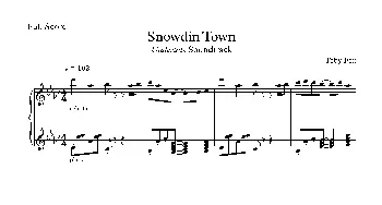 Snowdin Town(钢琴谱)