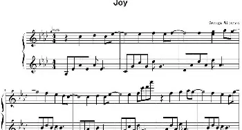 Joy(钢琴谱) George Winston
