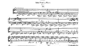 Suite Pour Le Piano Op.8(钢琴谱) 达律斯·米约