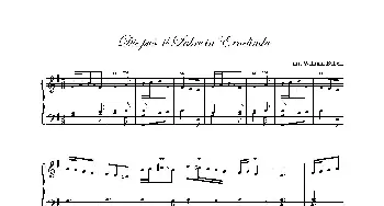 DeiPuo il Dabre Ernelinda(钢琴谱) Babell