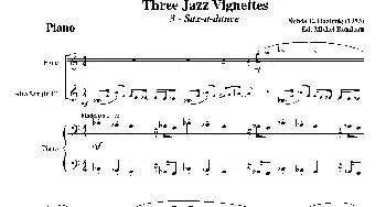 Three jazz vignettes(钢琴谱)