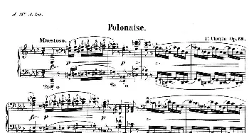 Polonaise in A-flat Major "Heroique" Op.53 (钢琴谱) 肖邦-chopin