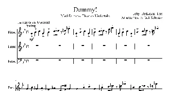 Dummy(钢琴谱)
