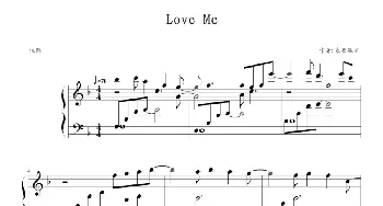 Love me(钢琴谱) Yiruma