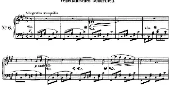 门德尔松无词歌Op.30(钢琴谱) 门德尔松