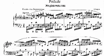 Prelude in A-flat Major(钢琴谱) 肖邦-chopin遗作