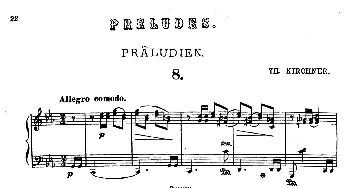 16 Preludes Op.9(钢琴谱) 狄奥多·柯希纳