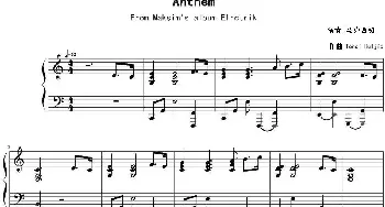 Anthem(钢琴谱) Tonci Huljic