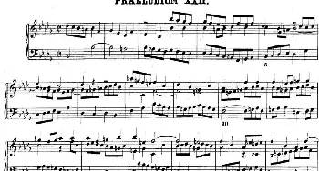 巴赫《平均律钢琴曲集·第二卷》之前奏曲(钢琴谱) 巴赫