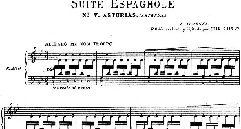 Suite Espanola Op.47(钢琴谱) 埃赛克·阿尔贝尼兹