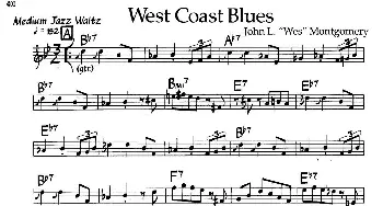 West Coast Blues(钢琴谱)