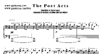 电影《时时刻刻》配乐 1. 诗意的画面 The Poet Acts(钢琴谱) 菲利普·格拉斯(Philip Glass)
