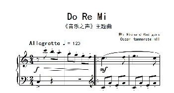 Do Re Mi(钢琴谱)