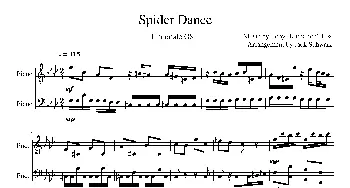 Spider Dance(钢琴谱)