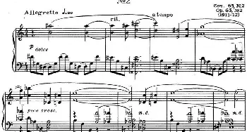 斯克里亚宾 钢琴练习曲 Op.65 No.2(钢琴谱) 斯克里亚宾